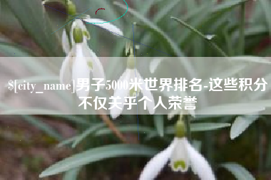 赵县男子5000米世界排名-这些积分不仅关乎个人荣誉