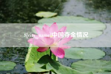 赵县中国夺金情况