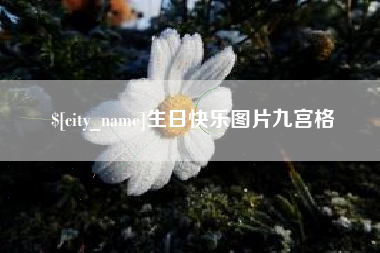 赵县生日快乐图片九宫格