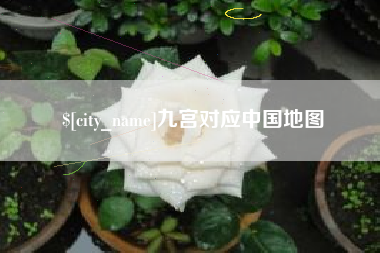 赵县九宫对应中国地图