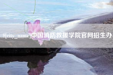 赵县中国消防救援学院官网招生办