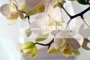 赵县中国金牌估计