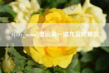 赵县奥运第一波九宫格解说