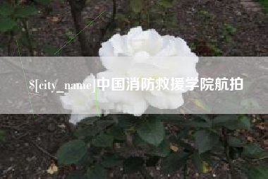 赵县中国消防救援学院航拍