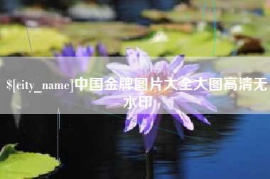 赵县中国金牌图片大全大图高清无水印