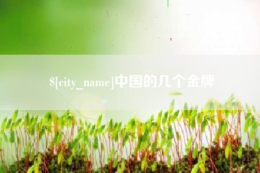赵县中国的几个金牌