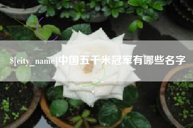赵县中国五千米冠军有哪些名字