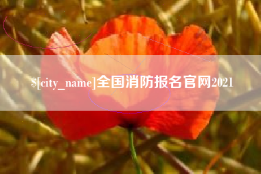 赵县全国消防报名官网2021